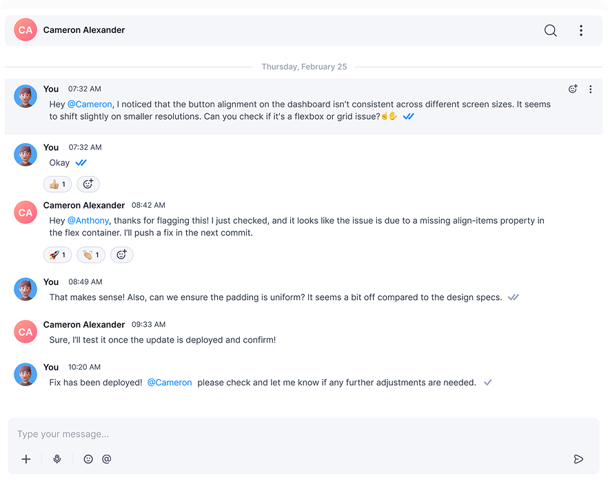 Talk in Real Time. Notion Can’t Keep Up.
